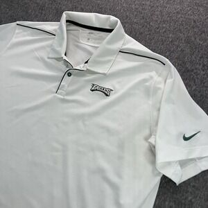 Philadelphia Eagles Nike NFL On Field Sideline Dri-Fit Polo Men's Size 2XL XXL